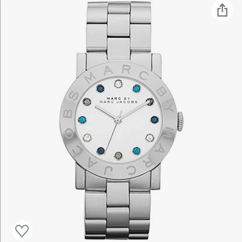 Marc by Marc Jacobs Amy Silver Watch